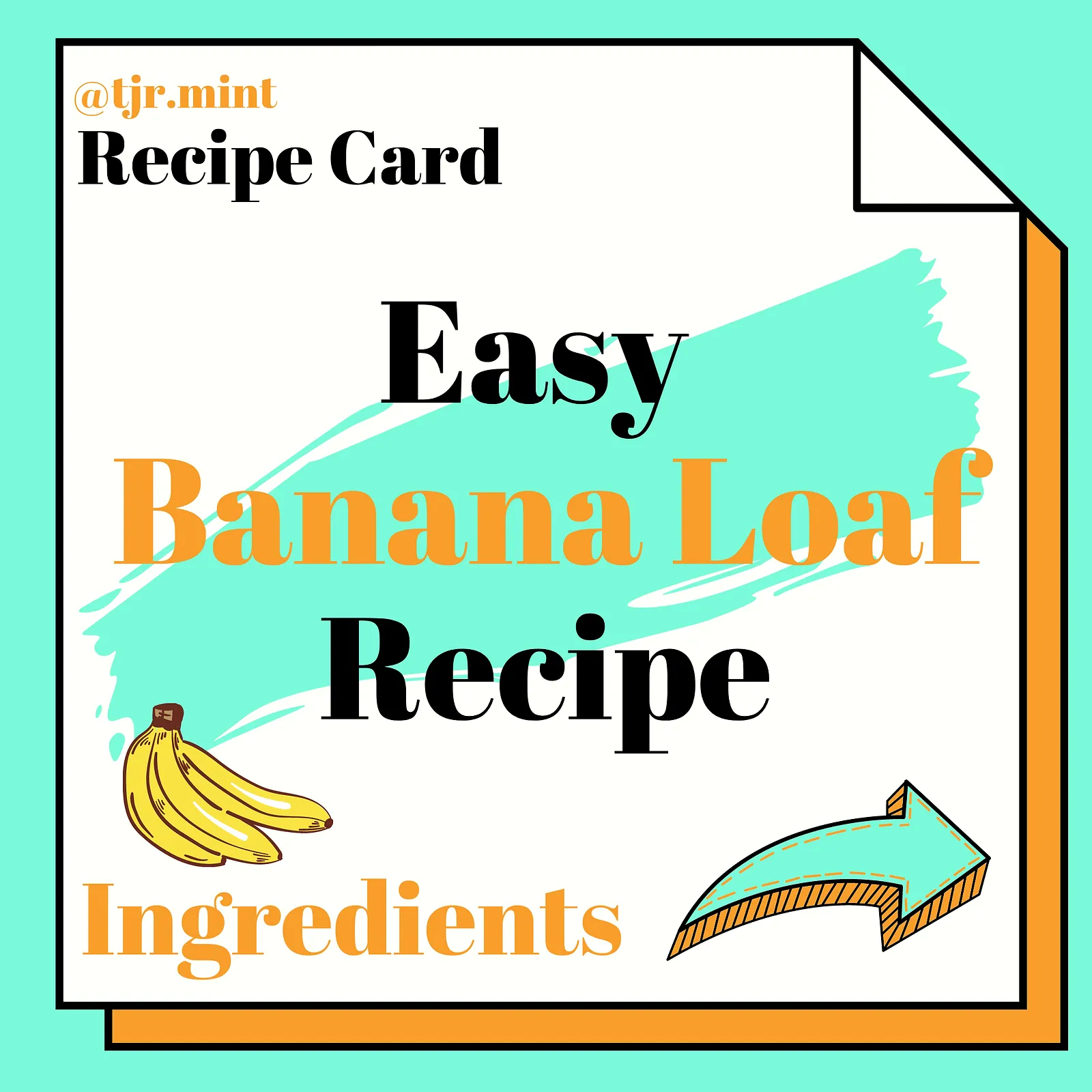 All-in-one banana bread, photographed for Pinch of Mint