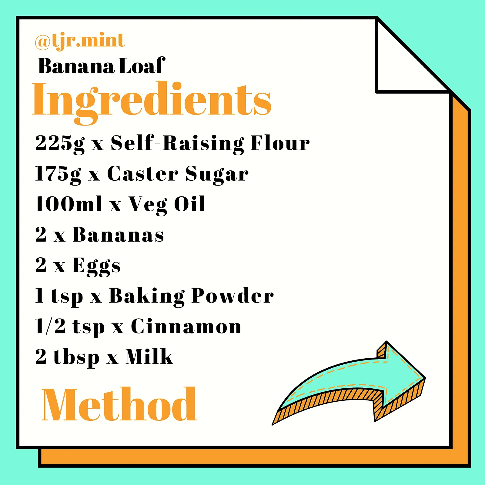 All-in-one banana bread, photographed for Pinch of Mint