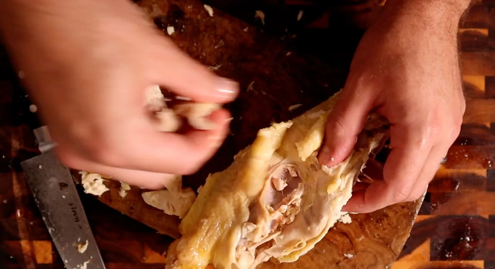 How to break down a whole chicken, photographed for Pinch of Mint