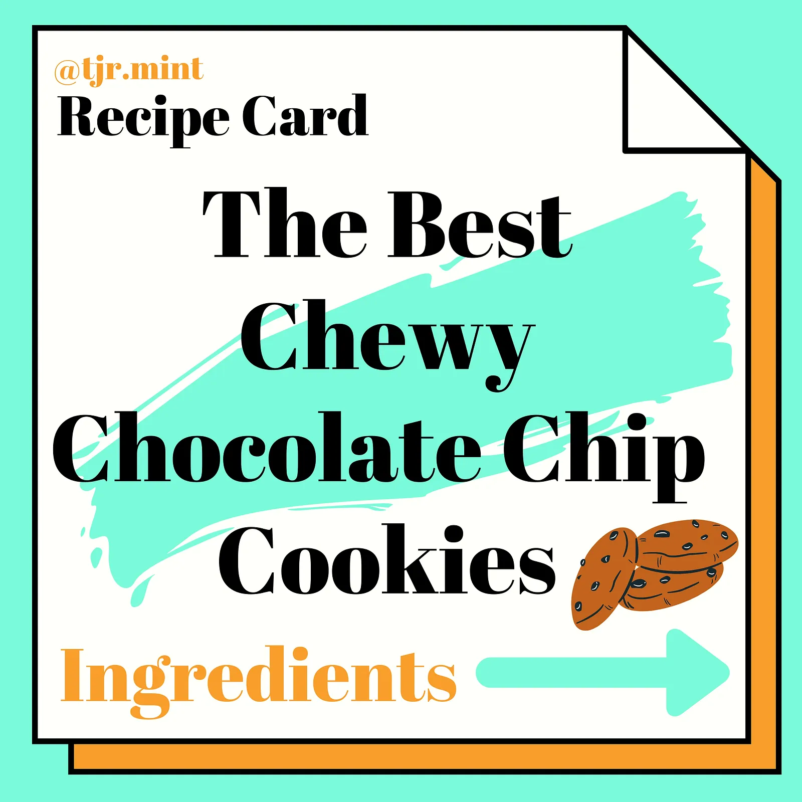 Chewy chocolate chip cookies, photographed for Pinch of Mint