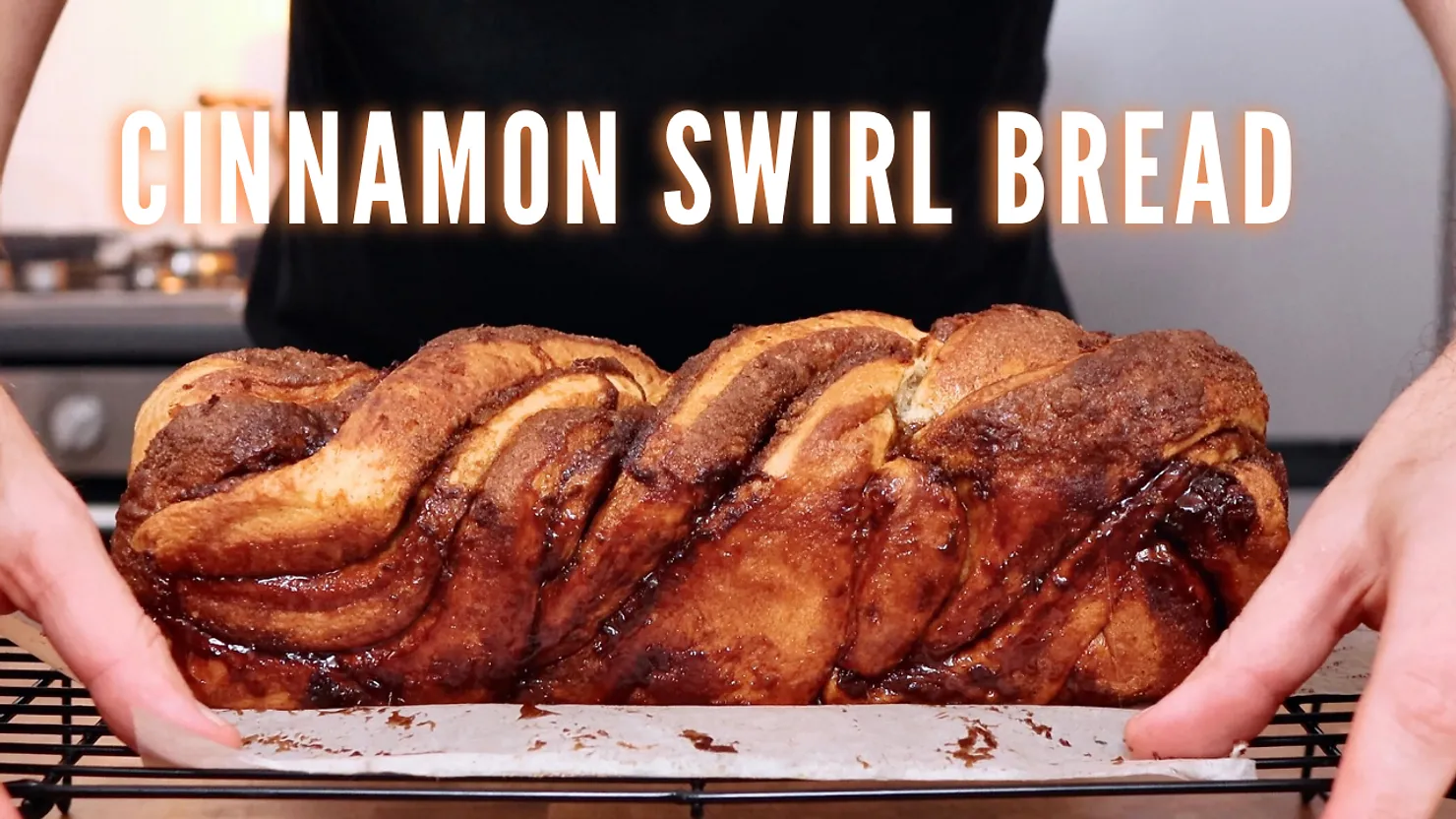 CINNAMON SWIRL BREAD Recipe with a Twist (literally)