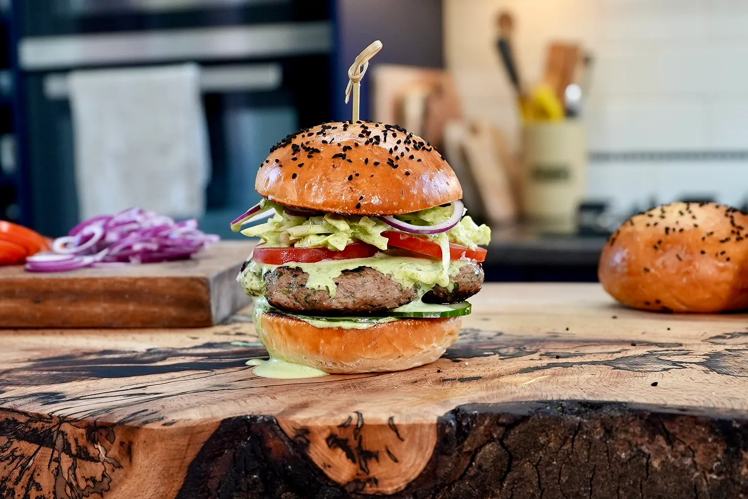 How to Make the Perfect Lamb Burger | Step-by-Step Recipe